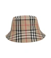 BURBERRY Archive Beige Checkered Bucket Hat