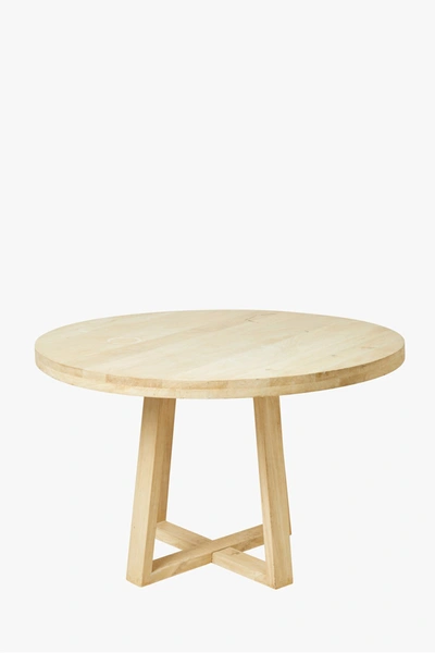 French Connection Blonde Round Dining Table