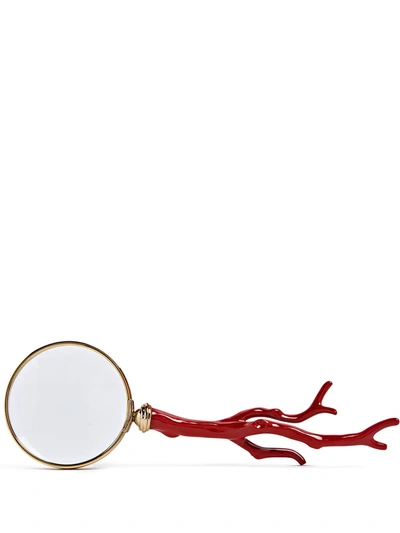 L'objet Coral Magnifying Glass In Red