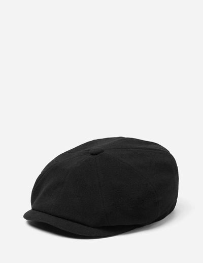 Stetson Hats Stetson Hatteras Newsboy Cap (wool/cashmere) In Black