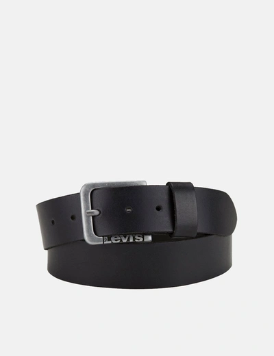 Levi's Levis Lockwood Leather Belt In Black