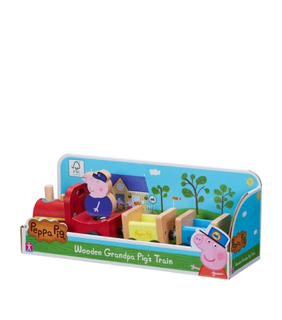 Peppa Pig Kids' Wooden Grandpa Pig's Train