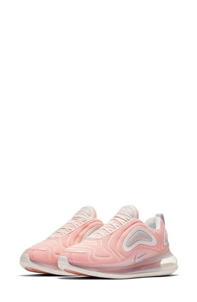 Nike Air Max 720 Sneaker In Bleached Coral/ Summit White