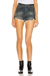 SAINT LAURENT SLIM FIT SHORT,SLAU-WF24