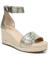FRANCO SARTO CLEMENS WEDGE SANDALS WOMEN'S SHOES