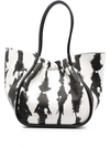 PROENZA SCHOULER XL RUCHED TIE-DYE TOTE BAG