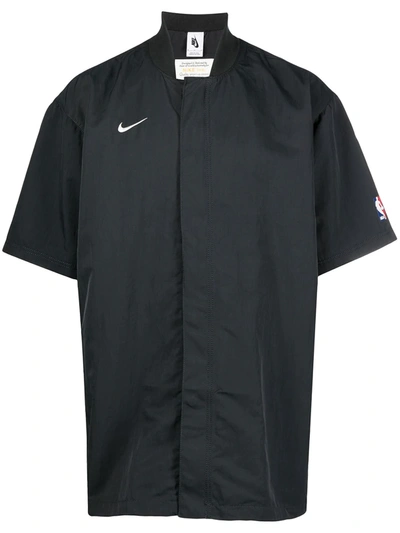 Nike X Fear Of God Short-sleeve Shirt In Black