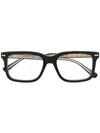 Gucci Square-frame Glasses In Black
