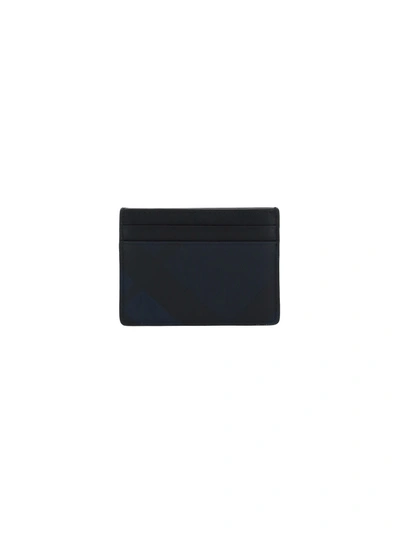 Burberry Card Holder In Navy