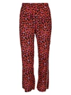 MARNI BLACK AND RED SILK TROUSERS,PAMA0212Q0 UTSF61SKN99