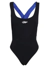 OFF-WHITE SWIMSUIT TAPE,OWFAA008R21JER001 1001 BLACK WHITE