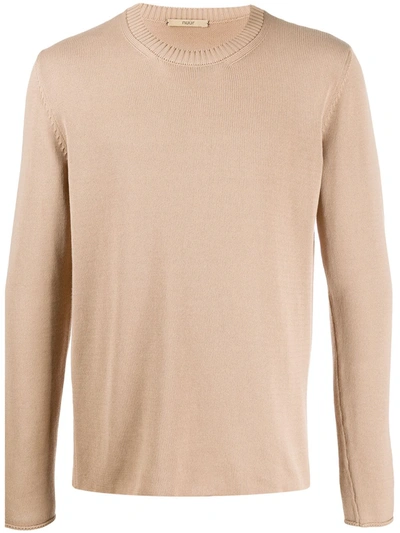 Nuur Sweater L/s Crew Neck In Sabbia