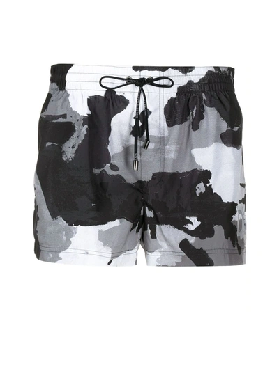Dolce & Gabbana Boxer In Qf Camouflage