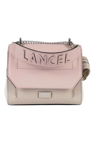 Lancel Shoulder Bag In Jutu Grigio