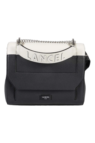 Lancel Shoulder Bag In Vdtu Bianco Nero