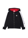 MONCLER BLACK SWEATSHIRT MONCLER ENFANT,8G75720809AG 742