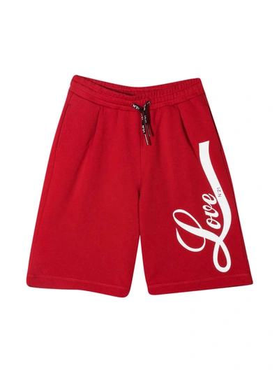 N°21 Red Bermuda Teen N ° 21 Kids In Rosso