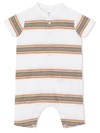 BURBERRY WHITE COTTON PLAYSUIT,8036596B A7271