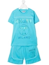 MOSCHINO T-SHIRT AND SHORTS SET