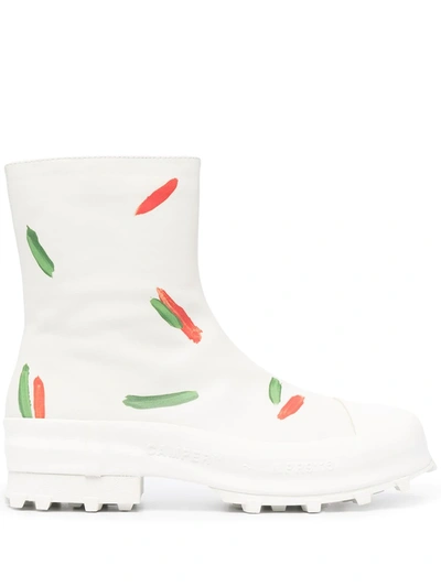 Camperlab Traktori Paint Print Boots In Bunt