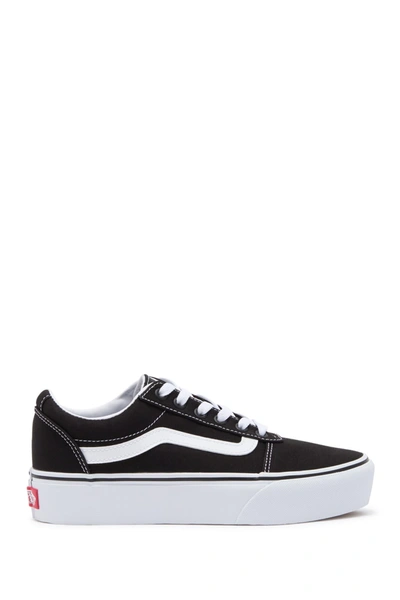 Vans Ward Platform Sneaker In Canvas B