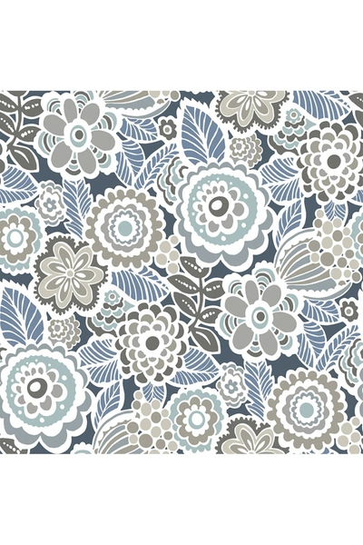 Wallpops Blue Dream On Peel & Stick Wallpaper