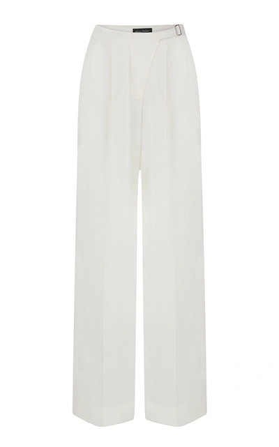 Anna October Women's Peter Wide Leg Pant In White