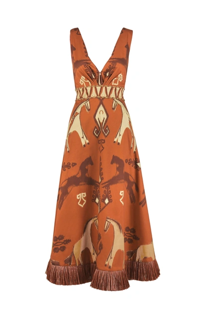 orange raffia dress Orange Raffia Dress  VESTIDO