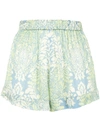 ALEXIS DARRA FLORAL PRINT SHORTS