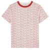 THE MARC JACOBS THE MARC JACOBS WHITE PRINTED T-SHIRT,W25468