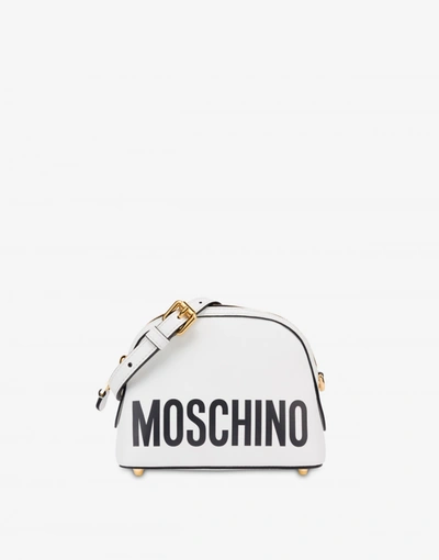 Moschino Shoulder Bag With Logo In White