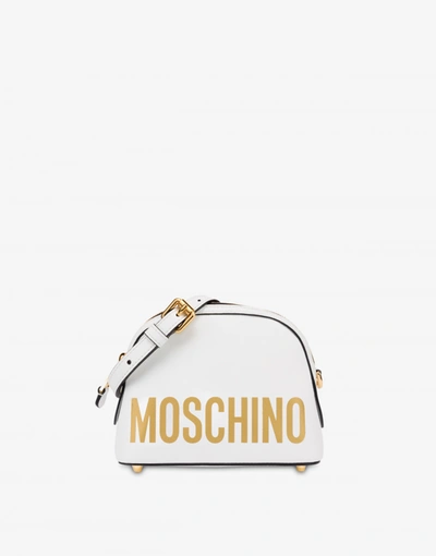 Moschino Shoulder Bag With Logo In White