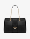 LOVE MOSCHINO QUILTED SHOPPER WITH LOGO