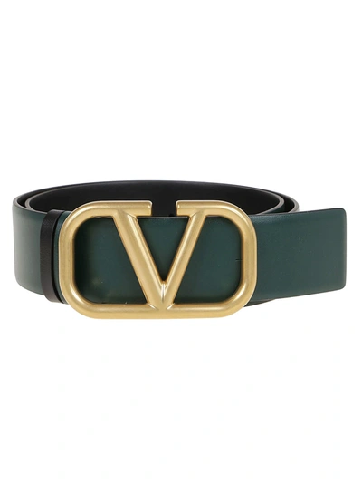 Valentino Garavani Belt H. 40 In T English Green Nero