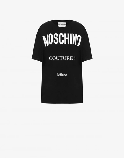Moschino Couture Jersey T-shirt In White
