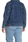 Levi's Blue Charm Trucker Jacket In Blue Charmer Plus