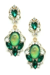 Eye Candy Los Angeles Crystal Drop Earrings