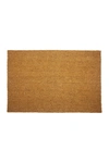 Entryways Natural Coir 24x36 Doormat With Backing In Natural Coir