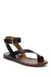 Naturalizer Sally Toe Thong Sandal In Black Leather