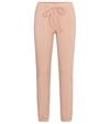 Lanston Sport Porter Cotton-blend Sweatpants In Pink