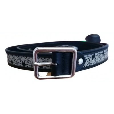 Pre-owned Coccinelle Leather Belt In Black
