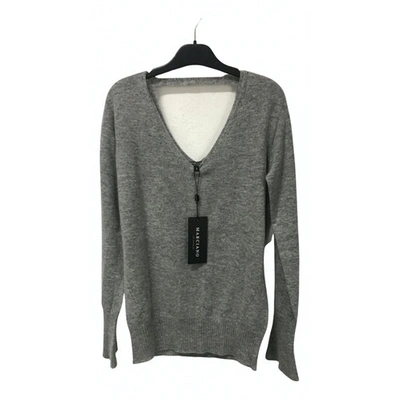 Pre-owned Guess Cashmere Jumper In Grey