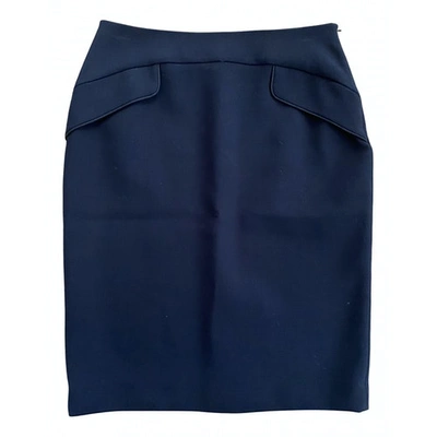 Pre-owned Claudie Pierlot Skirt Suit In Blue