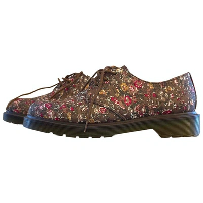 Pre-owned Dr. Martens' 3989 (brogue) Cloth Lace Ups