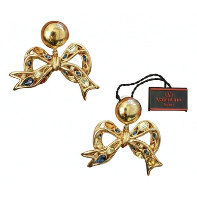 Pre-owned Valentino Garavani Gold Earrings