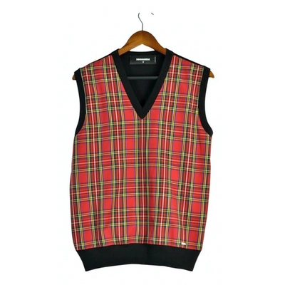 Pre-owned Dsquared2 Wool Vest In Multicolour