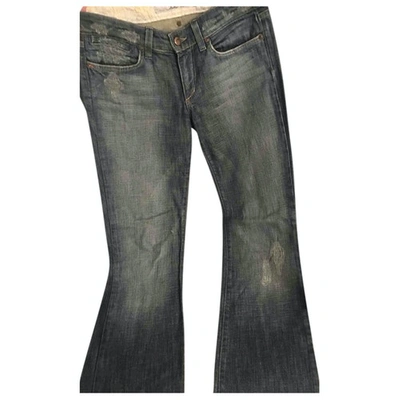 Pre-owned Joe's Blue Cotton - Elasthane Jeans
