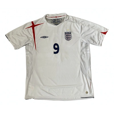 Pre-owned Umbro White Cotton T-shirts