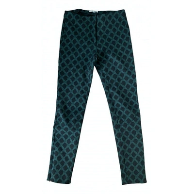 Pre-owned Opening Ceremony Green Trousers