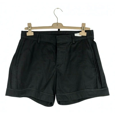 Pre-owned Dsquared2 Black Cotton Shorts